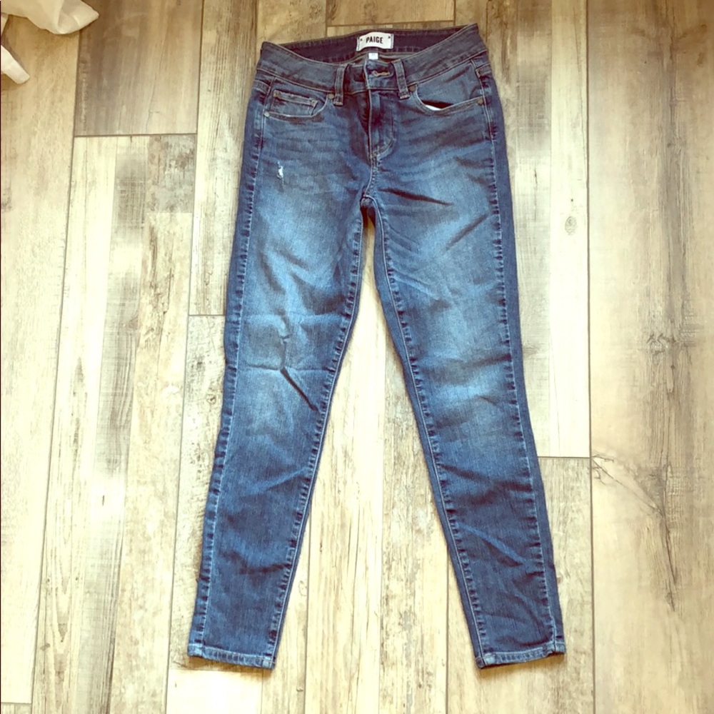 Paige verdugo crop jeans